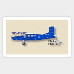 Pilatus PC6 Porter Magnet